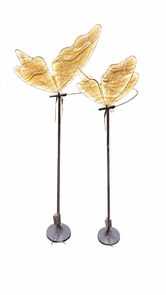 Borboleta Led com Tule