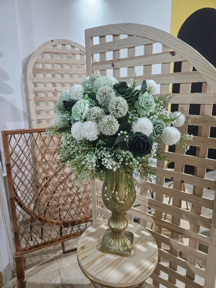 Arranjo Verde Rosas