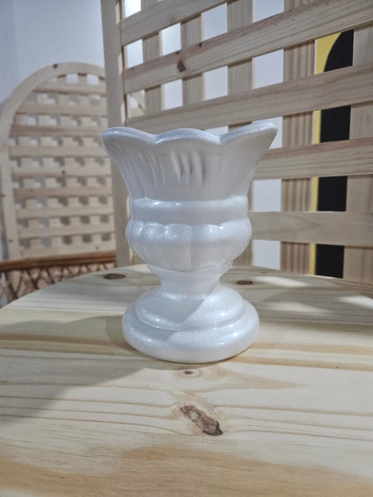 Vaso Branco Perolado