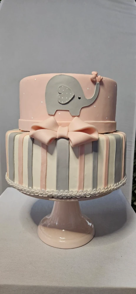 Bolo Elefante Menina