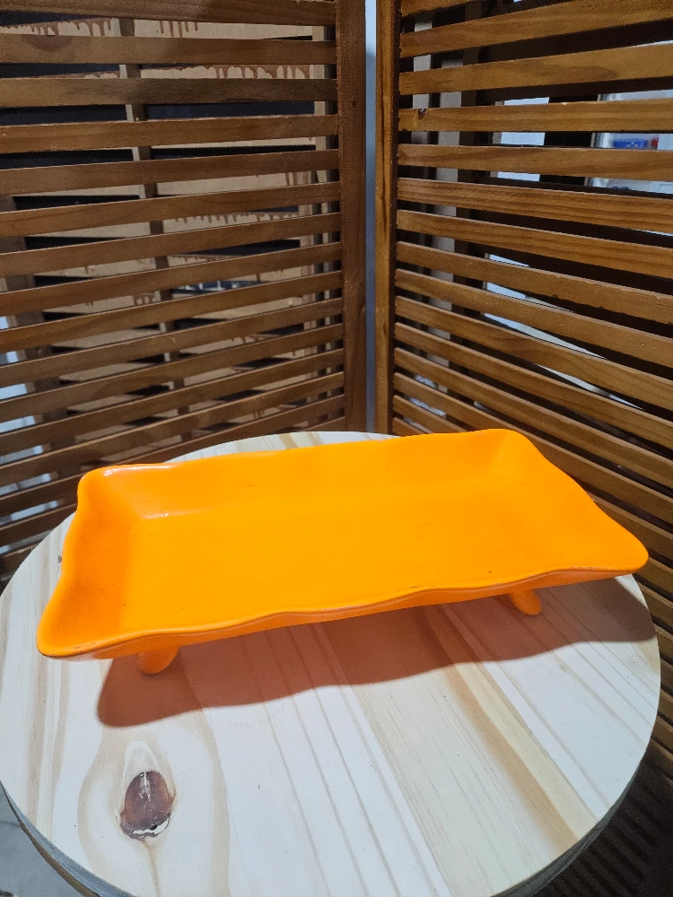 Bandeja Laranja Neon